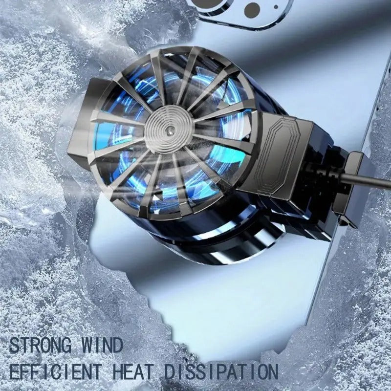 Mobile Cooler -  Cooling Fan – Gaming Cooler with Silent High-Speed Turbo Fan